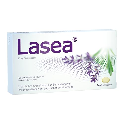 Lasea® prirodno pomaže pri isključivanju, smiruje i poboljšava san. Biljni lijek s posebnim uljem lavande | 14 kapsula