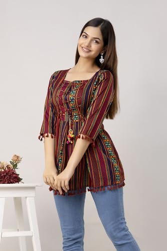 Image of Printed Top for Women&Girls