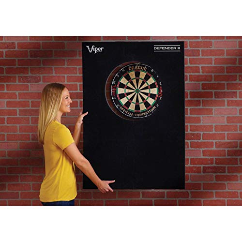 Viper Defender III Extended Length Dartboard Surround Wall Protector Fits 17.75 and 18 Bristle Dartboards Compression-Fit Easy Mounting 45 H x 32 W x 1 Thickness product thumbnail 8