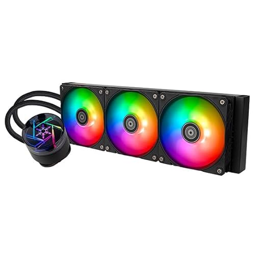 Silverstone CPUクーラー 360mm Intel LGA 115x/1200/1700/1851/2011/2066 AMD Socket AM4/AM5 対応 SST-NP360-ARGB 国内正規代理店品