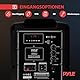 Pyle PA Musikbox, Partybox, Tragbare Karaoke Maschine mit Mikrofon, Party Lautsprecher mit Bluetooth, Sound Anlage 6,5’’ Subwoofer, PA Anlage Komplettset, Karaoke Set LED-Akku-Anzeige, MP3/USB/SD 600W