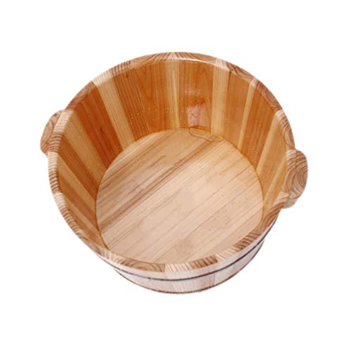 Baño de pies y spa de madera para pedicura en casa