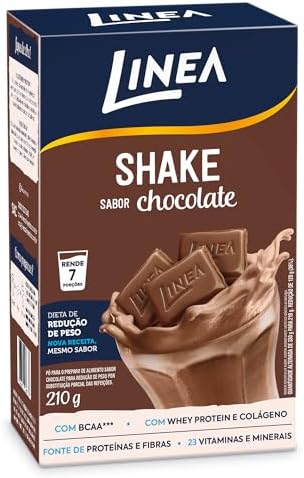 Linea Shake em Pó Sabor Chocolate 210g