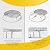 5 Piece Replacement Kit for Big Green Egg XL, Rack for Eggspander 5 Piece Kit Conveggtor Basket 304 Stainless Steel Grill Stack Rack with Removable Cooking System Expander Rack