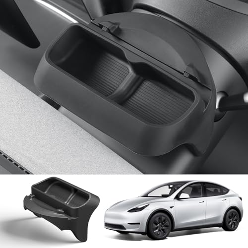 Arcoche Sonnenbrillenhalter für Tesla Model 3 2024 2025,Lenkrad Telefonhalterung Lenkradablage für Tesla Model 3 Hochland Zubehör，Kfz Ablagen