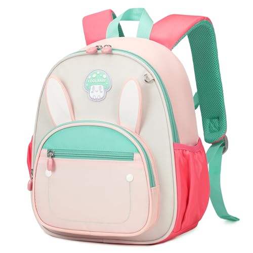 I IHAYNER Preschool Backpack for Girls Boys 2-6 Gift Kindergarten Cute Toddler Backpack Mini Animal Cartoon Schoolbag for Kid
