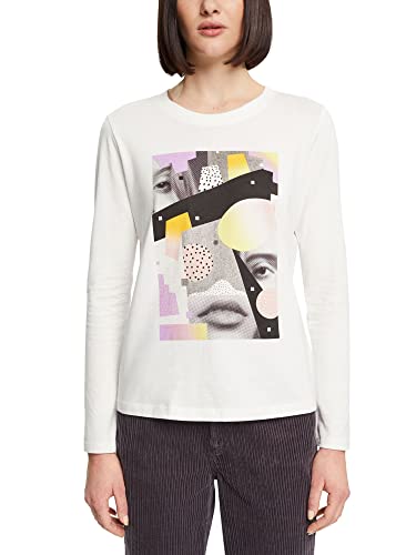 edc by Esprit 102cc1k314 Camiseta, 110/blanco Roto, L para Mujer Cover