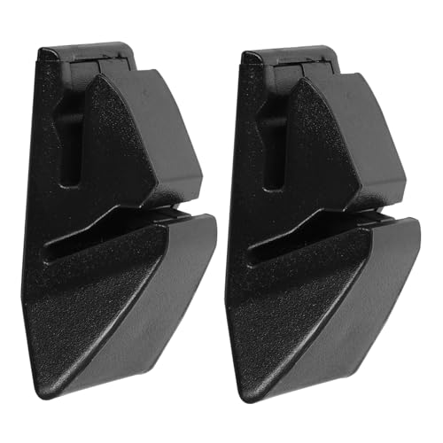 2pcs Car Card Holder Car Interior Accessories Car Dashboard Parking Ticket Holder Dashboard Notepad Holder for Car Card Holder for Car Dash Parking Ticket Holder Abs Black SOESFOUFU