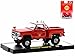 1976 Chevy Scottsdale 10 4x4 Fire Chief Pickup Red High Flame SBFD City Fire Department Ltd Ed to 8800 pcs 1/64 Diecast M2 Machines 31500-HS23