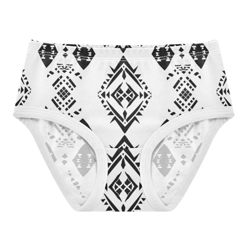 GuoChe Hipster Panties Soft and Breathable Panties Organic Cotton Toddler Underwear for Toddler Girls in Sizes 2T-8Y