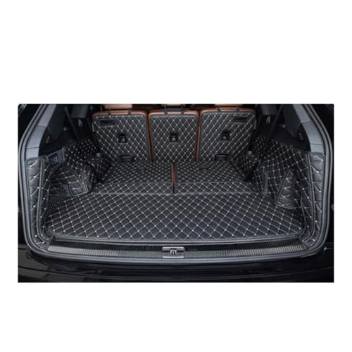 Tapis de coffre Audi Q7 7 places fini les taches et la saleté doublure protectrice
