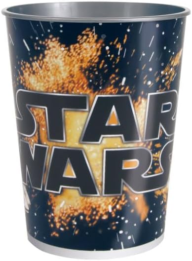 Unique Star Wars Birthday Party Supplies Bundle includes 12 Reusable Plastic Cups image 3