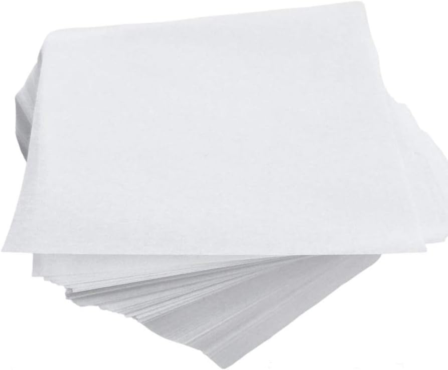 500pcs Silicone Coated Thick Heavy Duty 35# Parchment Paper Squares 3x3 inch | Worthy Liners Non-Stick Precut (500, 3x3)