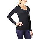 32Degrees Women's Heat Scoop Neck Thermal Top XL-black