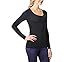 32 DEGREES Women Base Layer Top, Black, XLarge