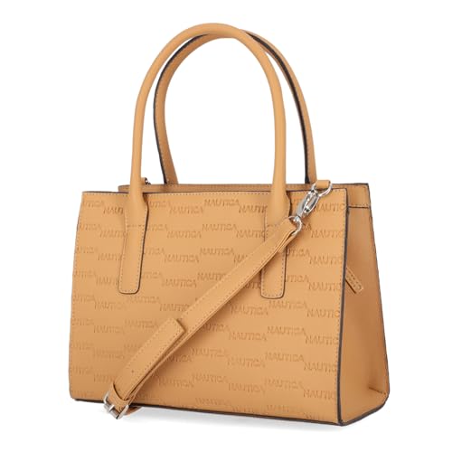 Image of Nautica Womens Sandy Jr. Top Handel Satchel with Removable Crossbody Strap