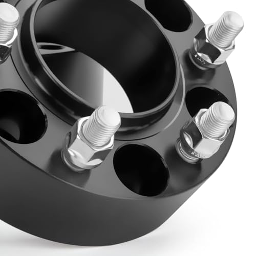 Image of KSP 2inch Wheel Spacers for F150 Expedition Navigator 2015-2026, 6x135 Spacers with Hub Lip Compatible With Lincoln, 50.8mm Forged Spacer with M14x1.5 Stud 87.1mm Center Bore for 6 lug Truck Rim