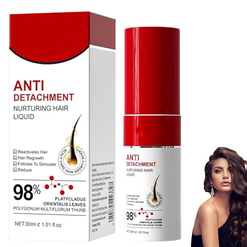 NTDRULFK Spray para el Cabello, acondicionador nutritivo anticaída, suero para el Crecimiento del Cabello y la Barba, Mejora el Cuero cabelludo y el Cabello, acondiciona profundamente e hidrata