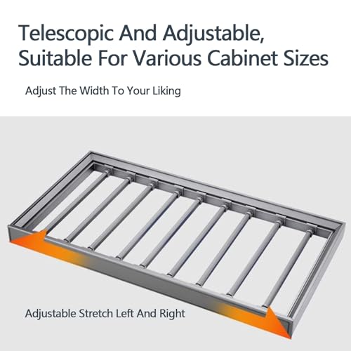 Rangement de placard extensible style tiroir pour optimiser l'espace