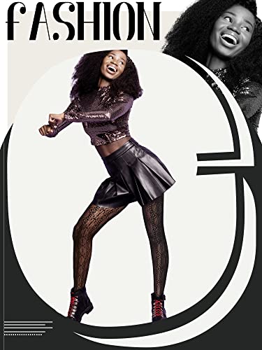 6 Pairs Women Fishnet Thigh-High Stockings Tights Suspender Pantyhose Stockings for Women Girls