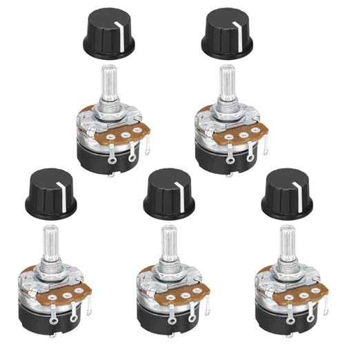 Potentiomètre rotatif 10K Ohm avec interrupteur pour réguler la vitesse de l'onduleur