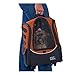 Pet Gear I-GO2 Roller Backpack, Travel Carrier, Car Seat for Cats/Dogs, Mesh Ventilation, Included Tether, Telescoping Handle, Storage Pouch