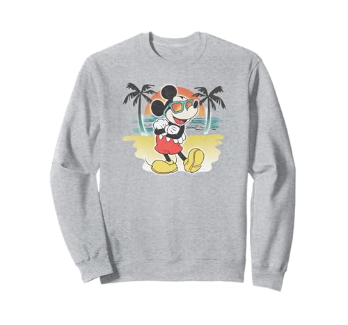 Sweat Mickey Mouse vintage effet aérographe style Disney classique