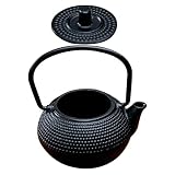 YARNOW Cast Iron Teapot Household Mini Iron Teapot Vintage Tea Kettle Teapot with Infuser Mini Kettle Vintage Decor Japanese Decor for Home Japandi Decor Tea Pet Large Office Decorations