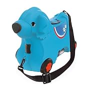 BIG – Bobby-Trolley – Kinderkoffer und Spielzeug 2 in 1, mit verstellbarem Gurt, Kindergepäck mit breiten Rädern, als…