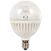 Westinghouse Lighting 3312800 G16-1/2 Dimmable LED Energy Star Light Bulb with Candelabra Base, 7W