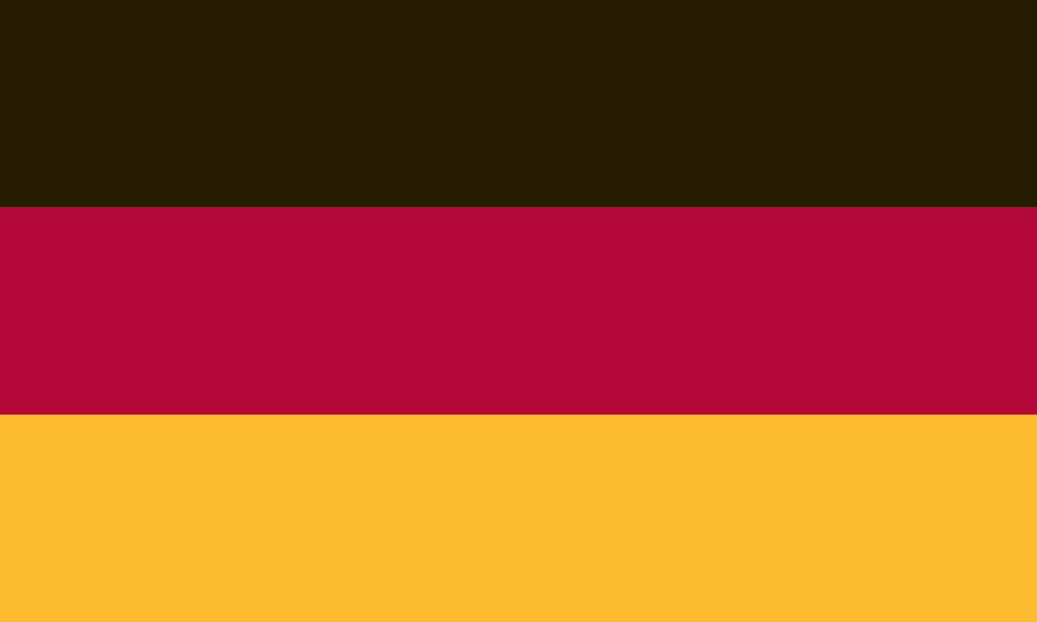 5'x8' 5 x 8 FT German Germany Flag Sewn Stripes SolarMax Nylon US Made