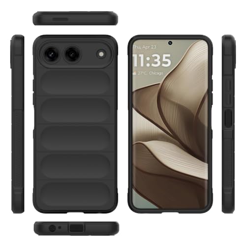 �X�}�z�P�[�X �Ή��@�� for Tecno Spark 40 5G �J�����ی엎���h�~ TPU���o�C���\�t�g�P�[�X Black
