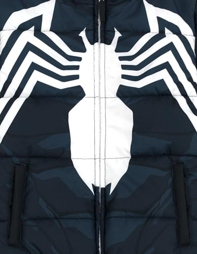 Image of Marvel Hooded Zip-Up Puffer Jacket Toddler to Big Kid