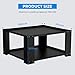 Laundry Pedestal for Washer and Dryer - Fit 27 and 28 Inch Washer and Dryer Stand Heavy Duty Steel 700lbs Capacity Universal Washing Machine Raiser 15.7'' Height Black