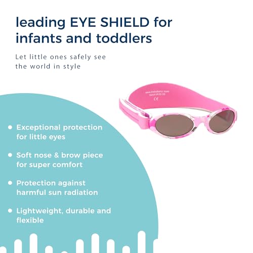 Baby BanZ Baby Girls Adventure BANZ Swimming Goggles, Pink Diva Camo, 2 US3