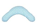 Kraftkids Qualité D 'allaitement Coussin weiße Diamante auf Blau Pastel avec Micro-eps Perles avec certificat de Toxproof à partir de Tüv-rheinland