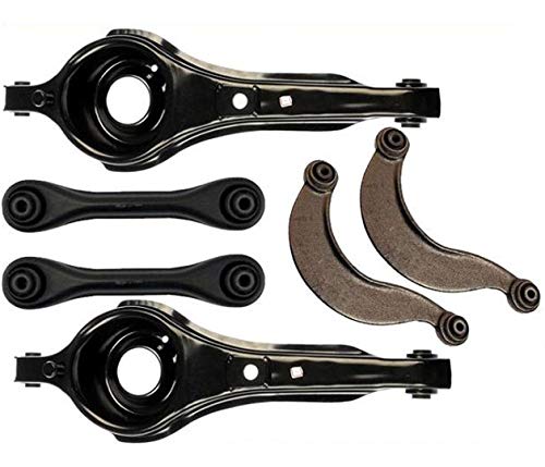 Rear Suspension All 6 Control Arm Arms Upper Lower Set Kit for Ford Focus 00-11