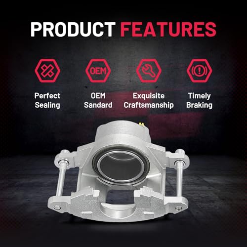 Image of BDFHYK 18-4208 18-4209 Front Disc Brake Caliper Assembly Compatible with Chevrolet K5 Blazer /Suburban, Compatible with GMC Jimmy /K1500 V1500 V2500 Suburban, Jeep Cherokee /Grand Wagoneer 1979-1991 2pcs