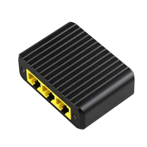 Commutateur 4 ports pour bureau connecté TXE367 Gigabit idéal télétravail