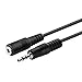 iMBAPrice 12 Feet 3.5 mm Male to Female Stereo Audio Extension Cable for Headphones and Earphones, Smartphones, MP3 Players and More