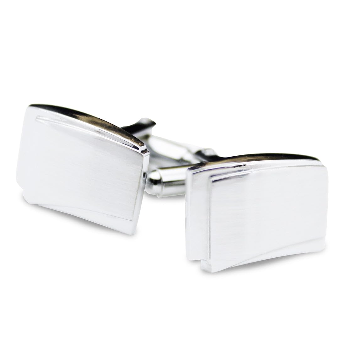Kavove The Solid Silver Cufflinks For Men (B0CQG6ND3J) Amazon Price History, Amazon Price Tracker