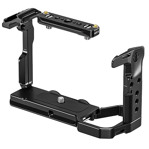 Image of Leofoto FX3 Camera Cage, for Sony FX3 /FX30, Removable NATO Rail