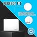 UPGRADED Lifetime Appliance W10864399 Crisper Glass Inset Cover Compatible with Frigidaire Refrigerator - Glass only for W10508993