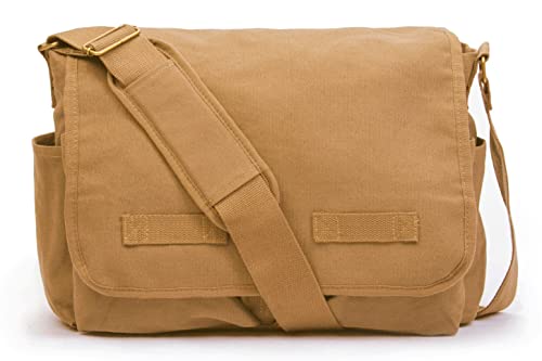 Image of Sweetbriar Classic Messenger Bag - Vintage Canvas Shoulder Bag for All-Purpose Use