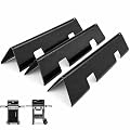 7635 Flavorizer Bars for Weber Spirit E210, Spirit 200 and GS4 Spirit II 200 Grill Parts, 15.3 Inch 16GA Porcelain-Enameled Steel Replacement for Weber 67045 69796 3400301, Fits S210 E215 E220, 3 Pack