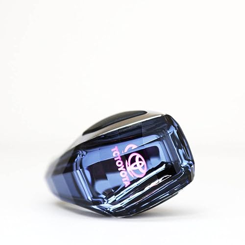 W-POWER Universal Crystal Cut Shift knobs Touch Activated Multi-Color Ultra LED Light Illuminated Gear Knob, Fits for Most Cars NO Button Operated Shifter (Crystal-to)