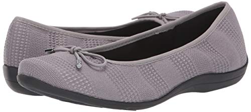 Hush Puppies Womens Heartbreaker Ballet Flat, Dark Grey Knit, 10 Us #TOP6