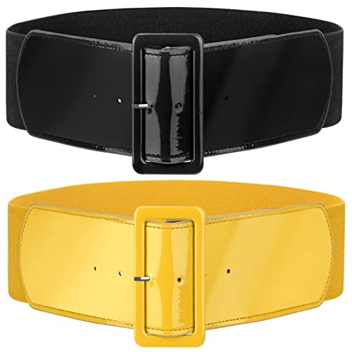 Elastic Belt Ladies Fashion Dress Decoration Versatile Wide Girdle Women Stretch Waist Slim Skirt Wide Band