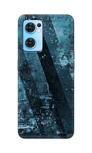 Image of Printed Hard Back Cover for Oppo Reno7 5G | Oppo Reno 7 5G Back Cover (Rugged Background -J1) -190724(EA)