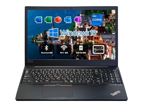 15.6^m[gp\R ThinkPad E580^Win 10 Pro^MS Office H&B 2019^8Core i5^16GB^256GB SSD^SkyinkWIFI^HDMI^J^10L[^DVDhCu񓋍ځ^m{ 